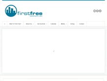 Tablet Screenshot of firstfree.com